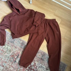 Oner Active Classic Lounge Hoodie and Sweatpants Deep Cocoa